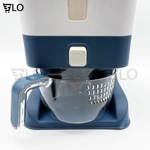 Thùng Đựng Gạo Thông Minh 12kg Kèm Cốc Đong