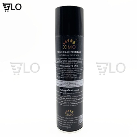 Chai Glossy Wax Xịt Sạch Và Làm Bóng Giày Đồ Da, Túi Ví, Áo, Ghế Da Giúp Vệ Sinh, Dưỡng Ẩm Chống Mốc