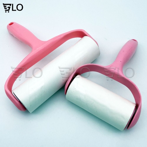Cây Lăn Bụi Quần Áo Loại Lớn 10cm/16cm, 2 Cuộn Lăn Thay Thế – Gọn Nhẹ, Sạch Sẽ Từng Sợi Vải