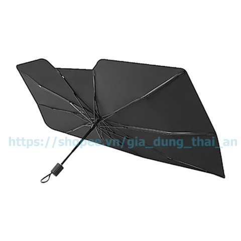 Ô Dù Che Nắng Kính Lái Xe Hơi Hình Chữ Nhật, Ô Tô Cách Nhiệt Gấp Gọn Chống Tia UV