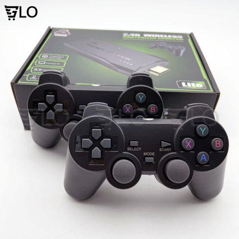 Máy Chơi Game Stick 4K 4 Nút HDMI Không Dây Hơn 3500-10000 Trò Chơi Cổ Điển PS1/ATARI/MAME/SFC/FC/GBA/GB/GBC/MD