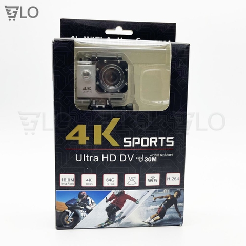 Camera Hành Trình A19 Gắn Mũ Bảo Hiểm – Sport Camera 4K, Chống Rung, Chống Nước Dành Cho Xe Máy, Xe Đạp, Phượt, Du Lịch