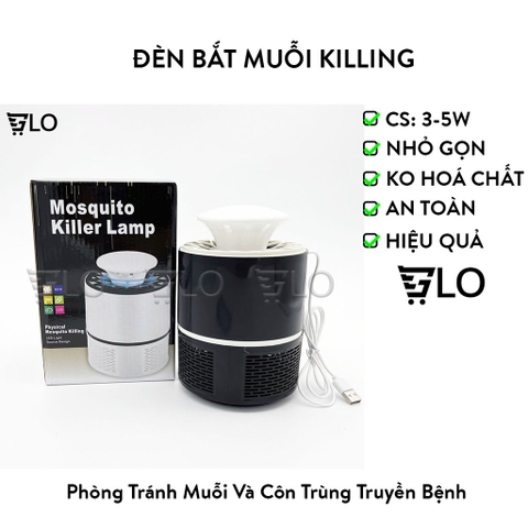 Đèn Bắt Muỗi Killing Nguồn Usb Hiệu Quả Nhất