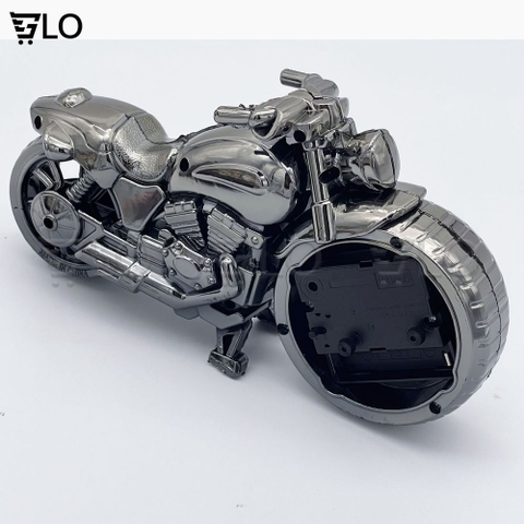 Đồng Hồ Để Bàn Kiểu Cổ Hình Xe Moto Phân Khối Lớn