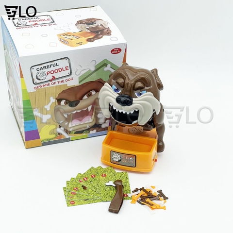 Đồ Chơi Gắp Trộm Xương Chó Bull Vui Nhộn Loại Lớn, Chó Canh Gặm Xương BAD DOG Nổi Giận(Làm Quà Tặng Cho Bé)