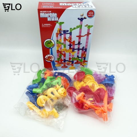 Đồ Chơi Lắp Ráp Mê Cung 3 Chiều, Thả Bi Marble Run Cho Bé