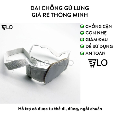 Đai Chống Gù Lưng Giá Rẻ Thông Minh Giảm Cận Thị Cho Trẻ Em và Người Lớn