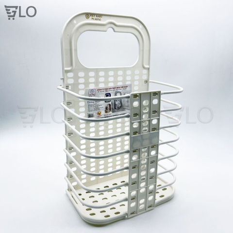 Giỏ Đựng Đồ, Quần Áo Gấp Gọn Treo Tường 3379 28x47x17cm