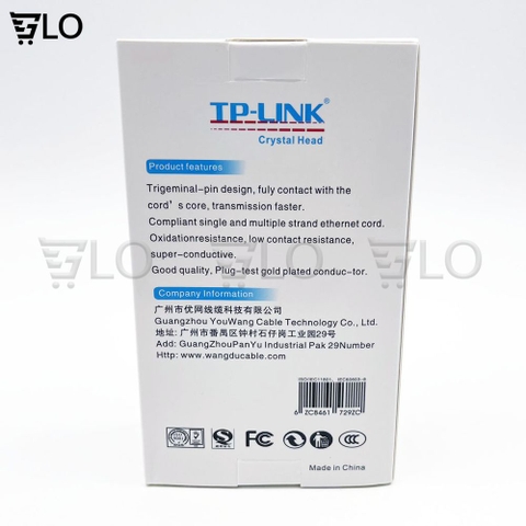 Combo 100 Đầu Hạt Mạng RJ45 CAT5/CAT6 Vỏ Nhựa