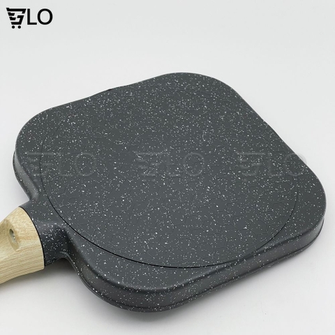 Chảo Đá Chiên Trứng 3 Ngăn/4 Ngăn Tiện Lợi Dùng Được Cho Bếp Ga, Hồng Ngoại