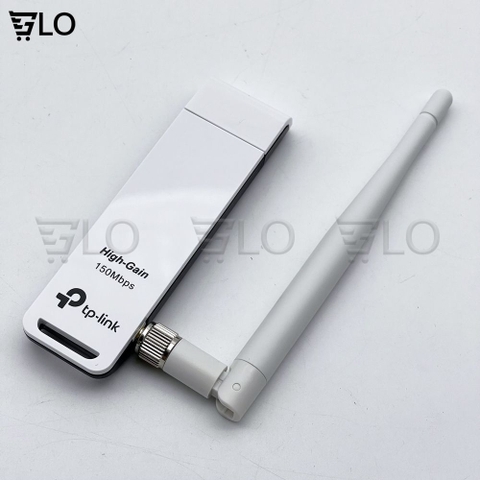 Usb Wireless TP-Link WN 722N - Chuẩn N, 1 Anten (Hàng Chính Hãng), Thu Wifi Cực Mạnh