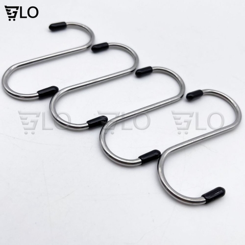 Combo 4 Móc Hình Chữ S Inox Tiện Dụng