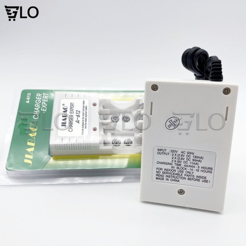 Bộ Sạc Pin Đa Năng Jiabao (Sạc Pin 2A,3A, Pin 9V)