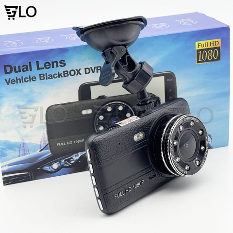 Camera Hành Trình X004 Full HD 1080p, 2 Camera Trước Và Sau
