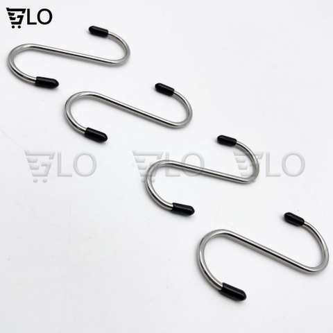 Combo 4 Móc Hình Chữ S Inox Tiện Dụng