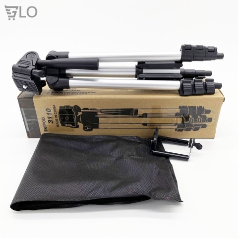 Giá Đỡ 3 Chân Đế Chụp Hình Tefeng Tripod TF-3110 Kèm Kẹp Điện Thoại, Máy Ảnh Chuyên Nghiệp