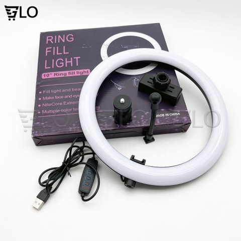 [Hỏa Tốc HCM] Bộ Giá Đỡ Điện Thoại Livestream Có Đèn Led 26cm/33cm Chiều cao 2 mét 1