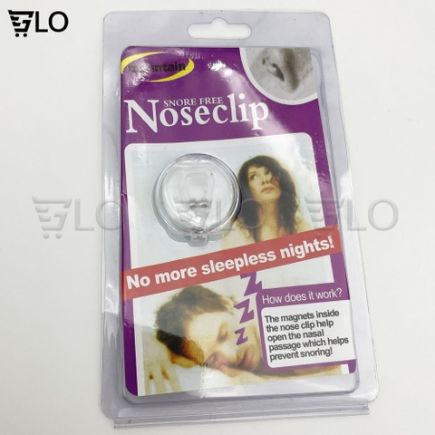 Dụng Cụ Giảm Tiếng Ngáy Khi Ngủ Noseclip - Giải Pháp Nhỏ Cho Giấc Ngủ Lớn
