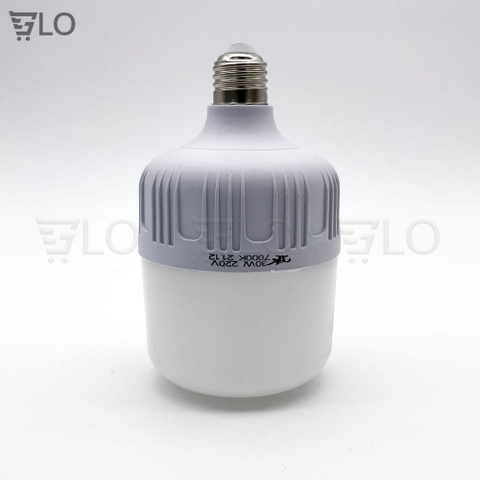 Bóng Đèn Led Trụ Trắng Bulb Siêu Sáng Tiết Kiệm Điện Nguồn 220v Đuôi Đèn Xoáy E27 Chuẩn Châu Âu