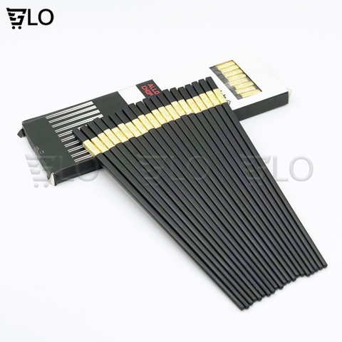 Bộ 10 Đôi Đũa Mạ Vàng, Đũa Hợp Kim Chống Mốc Hàn Quốc, Đầu Đũa Có Độ Nhám – Gắp Thức Ăn Dễ Dàng, Không Trơn Trượt