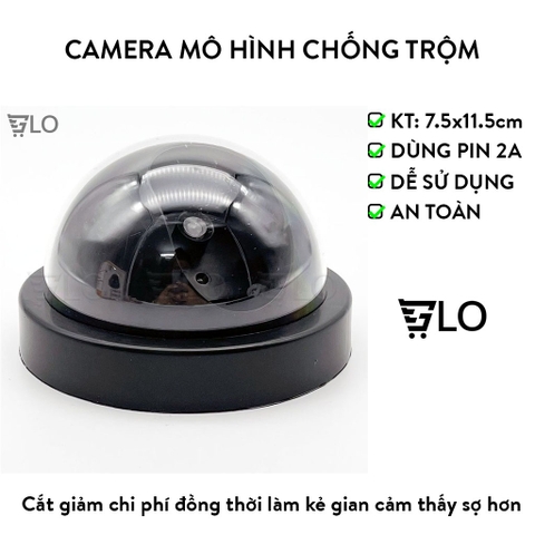 Camera Mô Hình Chống Trộm Giống Như Thật, Có Đèn Hồng Ngoại Dùng Pin 2A - Giải Pháp Tiết Kiệm và Hiệu Quả Cho Cửa Hàng