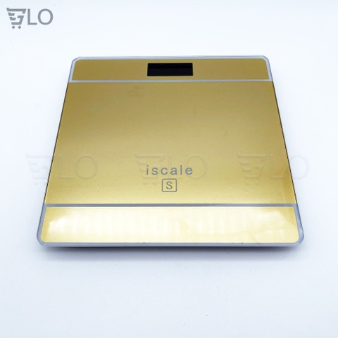 [Hỏa Tốc HCM] Cân Sức Khỏe Điện Tử Iscale 180kg Xịn Tặng Kèm Pin AAA