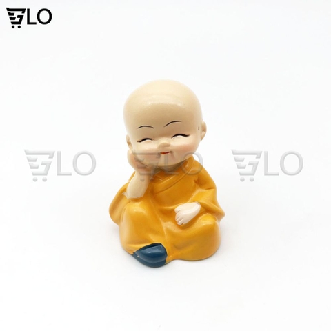 Bộ Tượng 4 Chú Tiểu Bốn Không, Mang Lại Bình Yên, May Mắn, Để Bàn Làm Việc, Xe Hơi, Để Trang Trí