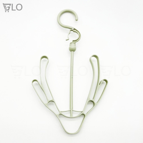 Móc Treo Phơi Giày, Dép, Tất Vớ, Mũ Nón, Quần Áo, Váy Thông Minh Tiện Lợi Bằng Nhựa – Giữ Form, Nhanh Khô