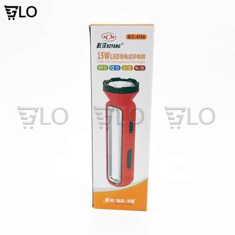 Đèn Pin 2 In 1 Kennede 4316 Mẫu Lớn Dùng Sạc 220v