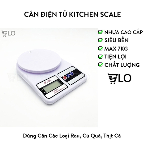 Cân Điện Tử Để Bàn Kitchen Scale Max 5kg SF-400
