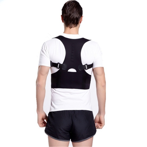 Đai Lưng Chống Gù Người Lớn Dr.Levine's, Định Hình Cột Sống Hàng Chất Lượng Power Magnetic Posture Suppor