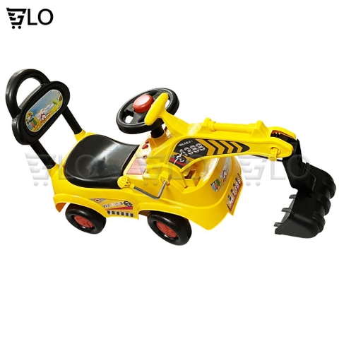 [Hỏa Tốc HCM] Xe Cần Cẩu Chòi Chân Cho Bé Cỡ Lớn Có Nhạc Tải trọng 35kg