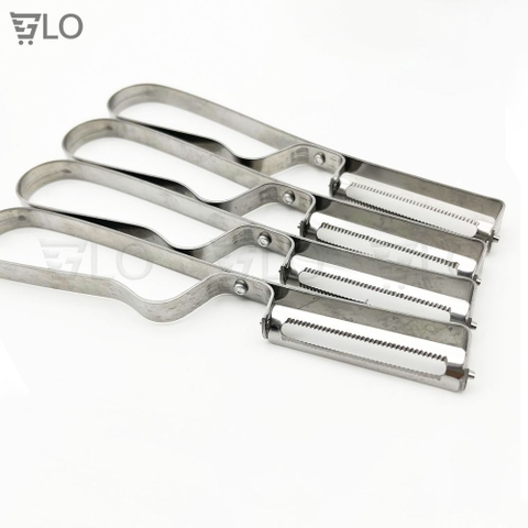 Dụng Cụ Dao Bào Gọt Vỏ Trái Cây 16x2.5cm Inox - Sắc Bén, Bền Bỉ, Tiện Lợi Cho Gian Bếp Hiện Đại