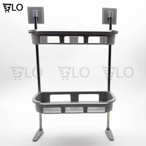 Kệ 2-3 Tầng Đặt Bồn Nhà Tắm, Nhà Bếp Khung Inox, Tiện Lợi và Ngăn Nắp
