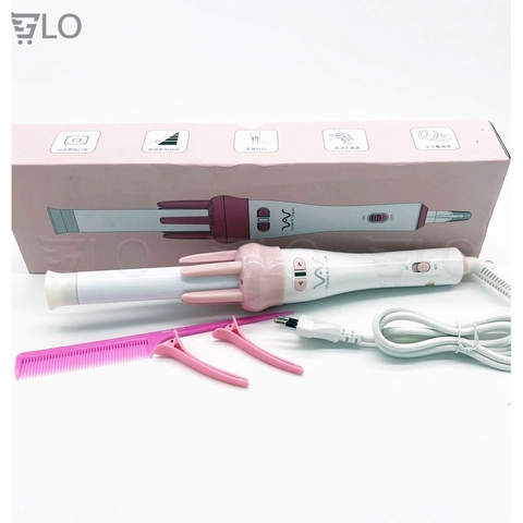 Dụng Cụ Làm Xoăn Tóc Tạo Kiểu Vivido JR-022B Trục Uốn Làm Từ Chất Liệu Gốm Tourmaline