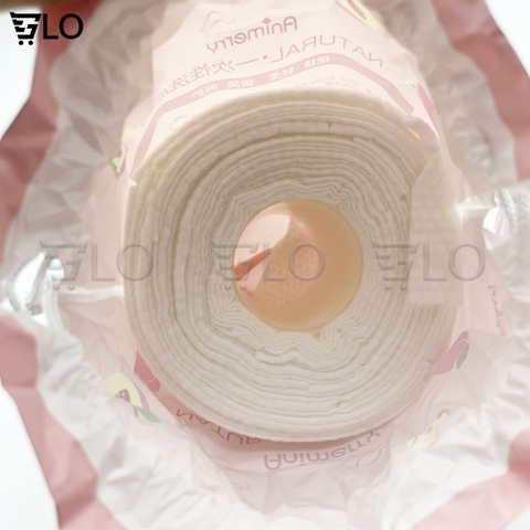 Khăn Lau Mặt Khô Cotton Animerry Dùng 1 Lần, Vệ Sinh, An Toàn, Cho Làn Da Nhạy Cảm