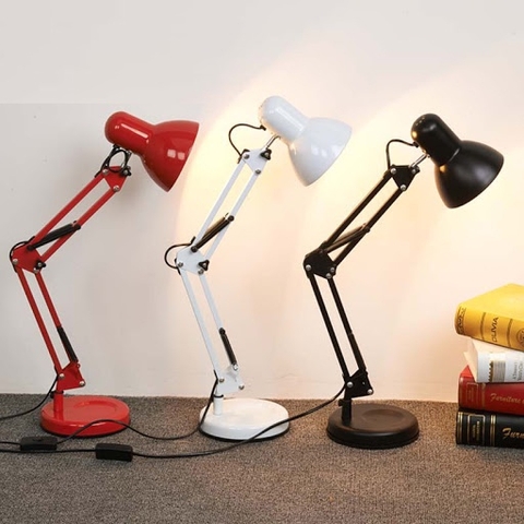 Đèn Chụp Kẹp Bàn Học Kéo Dài Lexar Pixar Kèm Bóng LED 5W Chống Cận Cho Bé