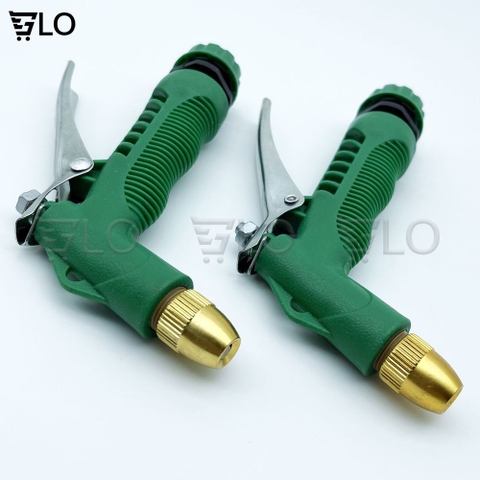 Vòi Xịt Tăng Áp Lực Nước Nhựa Màu Xanh - Nhỏ Gọn, Mạnh Mẽ, Xịt Sạch Mọi Ngóc Ngách