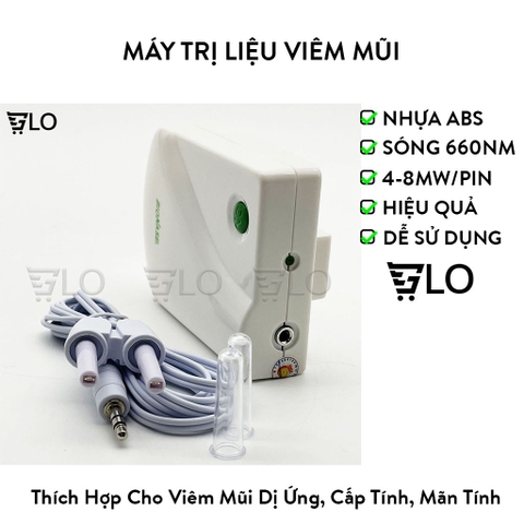Máy Trị Liệu Viêm Mũi, Viêm Xoang, Viêm Mũi Dị Ứng – Giải Pháp Không Dùng Thuốc Cho Người Viêm Mũi Mạn Tính