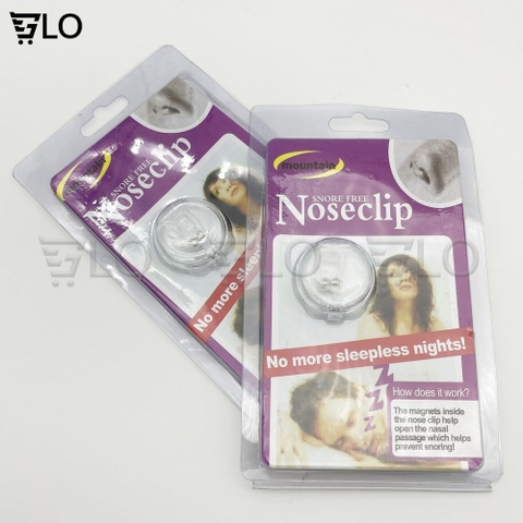 Dụng Cụ Giảm Tiếng Ngáy Khi Ngủ Noseclip - Giải Pháp Nhỏ Cho Giấc Ngủ Lớn