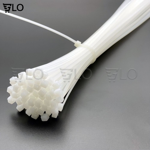 1 Kg Dây Cáp Rút Nhựa, Dây Thít Màu Đen Và Trắng, Đủ Size 10cm ,15cm, 20cm, 25cm, 30cm, 40cm, 50cm, 60cm, 70cm
