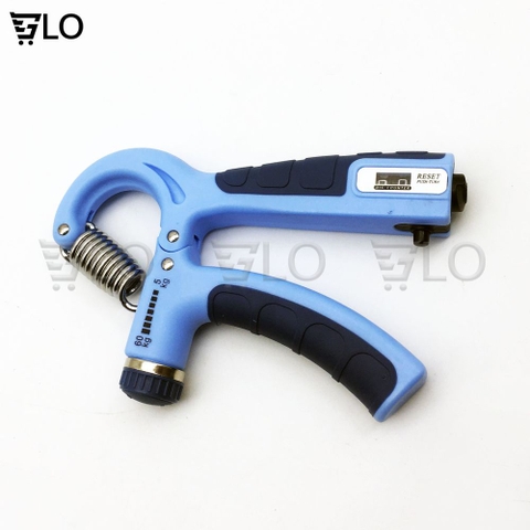 Kềm Bóp Tay 5-60kg Hình Chữ R Có Bộ Đếm Số, Điểu Chỉnh Lực, Tập Cơ Cổ Tay, Dụng Cụ Tập Gym Tại Nhà