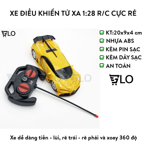 Xe Điều Khiển Từ Xa 1:28 R/C Cực Rẻ