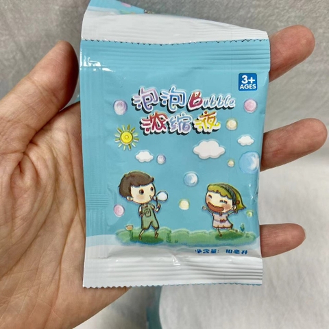 Gói Nước Pha Bong Bóng Xà Phòng 10ml Đậm Đặc - Tạo Bong Bóng Bền Đẹp, Không Độc Hại Cho Bé