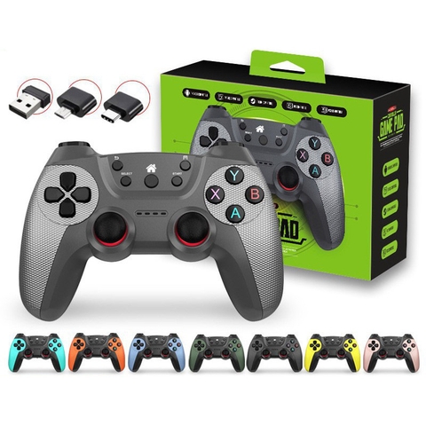 Tay Cầm Chơi Game CM029 - Wireless 2.4 Ghz, OTG USB Type-C, GamePad Không Dây Điện Thoại, PC, PS3, Tivi Box