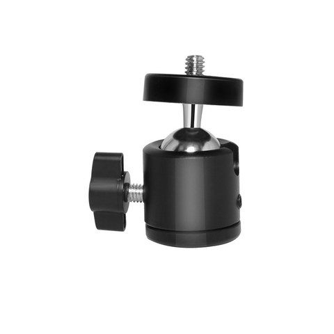 Bộ Kẹp Điện Thoại Kèm Bi Cầu Xoay 360 Độ Có Thể Lắp Đèn Livestream, Chân Đèn, Tripod, Gậy Chụp Ảnh, Giá Đỡ Điện Thoại