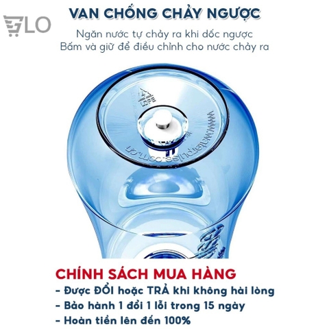 Bình Rửa Mũi WaterPulse Nút Nhấn Giúp Làm Sạch Khoang Mũi, Loại Bỏ Bụi Bẩn, Phấn Hoa, Chống Viêm, Ngăn Ngừa Viêm Xoang