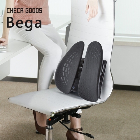 Đệm Tựa Lưng Văn Phòng Có Túi Khí Công Thái Học, Tựa Lưng Ghế Văn Phòng Ergonomic Dùng Được Cả Trên Ô Tô