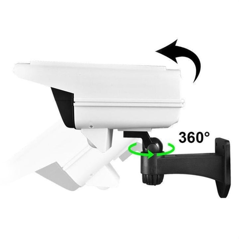 Đèn CL-877B 180W Cảm Biến Chuyển Động Năng Lượng Mặt Trời Hình Camera 77 LED, Bảo Vệ Ngôi Nhà Bạn