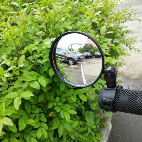 Gương Chiếu Hậu, Gương Cầu Lồi Đường Kính 8cm Xe Đạp Thể Thao Địa Hình Xoay 360 Độ – Giúp Đạp Xe An Toàn